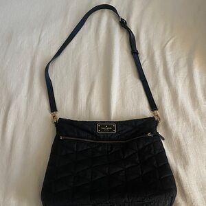 Kate Spade Quilted Black Crossbody Bag